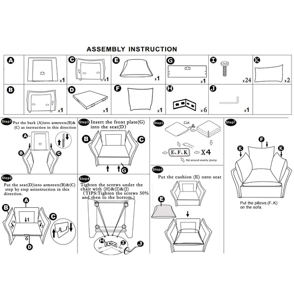 English Elm Modern Chenille Oversized Armchair - Plush Accent Chair For Living Room, Bedroom, Or Study Comfort W2997P236309