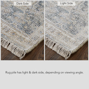 Feizy Rugs Caldwell Handwoven Wool And Viscose Area Rug - Timeless Transitional Charm For Elegant Spaces Tan,Gray,Gold Wool,Viscose 8798798fsnd000e70