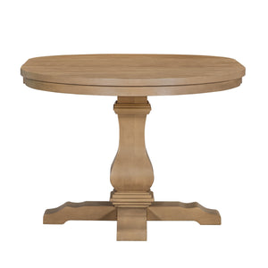 English Elm Christopher Knight Home® - Oval Extendable Dining Table - Rustic Charm In Light Natural Finish, Perfect For Home Gatherings N771P355872A_N771P355873A