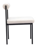 Livorno Dining Chair Ivory 110104 Zuo Modern