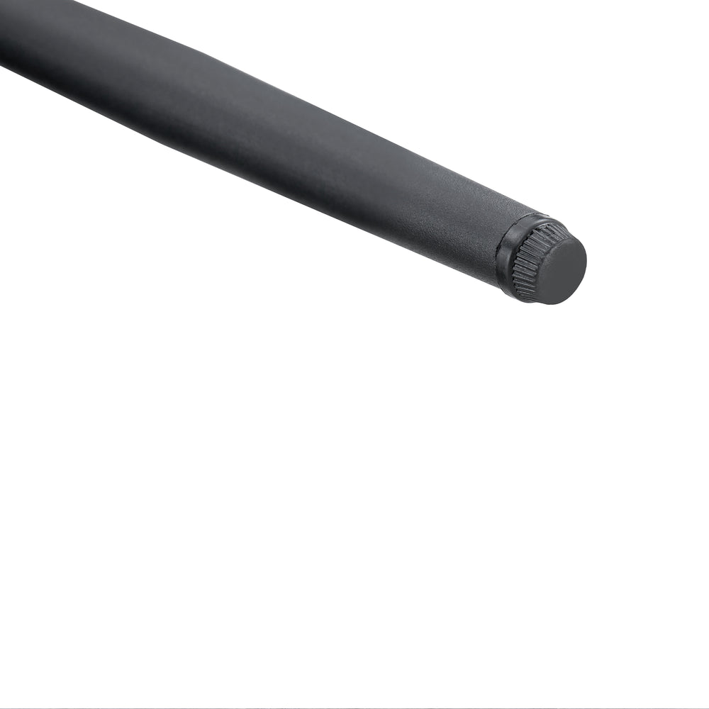 English Elm Linen Tufted Dining Chairs Set of 4 — Upholstered Padded Seats, Metal Legs, 330lb Capacity, Gray Elegance N752P190530G