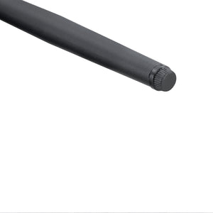 English Elm Linen Tufted Dining Chairs Set of 4 — Upholstered Padded Seats, Metal Legs, 330lb Capacity, Gray Elegance N752P190530G