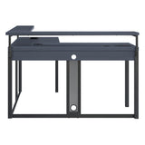 OSP Home Furnishings Loadout L/Shape Gaming Desk Black