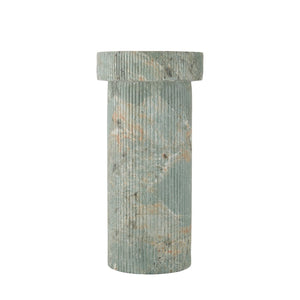 English Elm Mgo Marble Effect Green Pedestal Plant Stand Sculptural Column for Indoor Outdoor N772P284564G