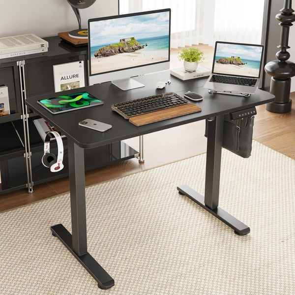 English Elm Stary Electric Standing Desk - Adjustable Height Sit-Stand Workstation For Home Office Comfort & Style T3623P339388-GIGA