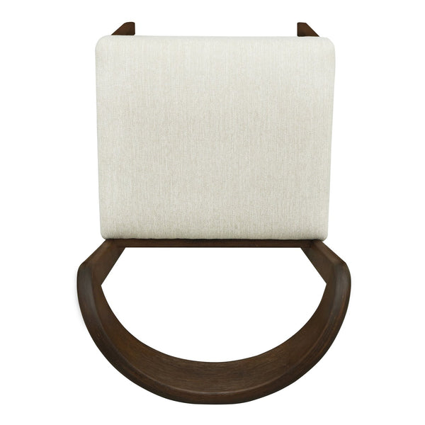 English Elm Christopher Knight Home® - Solid Rubber Wood Dining Chairs Set Of 2 - Walnut & Beige - Stylish Comfort For Modern Dining Spaces N771P292085T