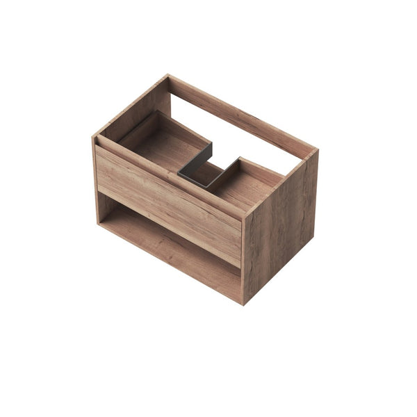 English Elm 29" Wide Wall Mounted Bathroom Cabinet Oak Finish Plywood Storage Organizer T3785P396519