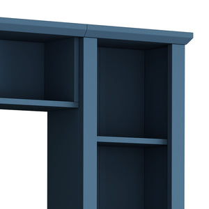 English Elm Minimalist Modular Wall Unit Four Piece Entertainment System Fits Tvs up to 75 Inches SD000031AAC