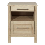 OSP Home Furnishings Stonebrook Nightstand Canyon Oak