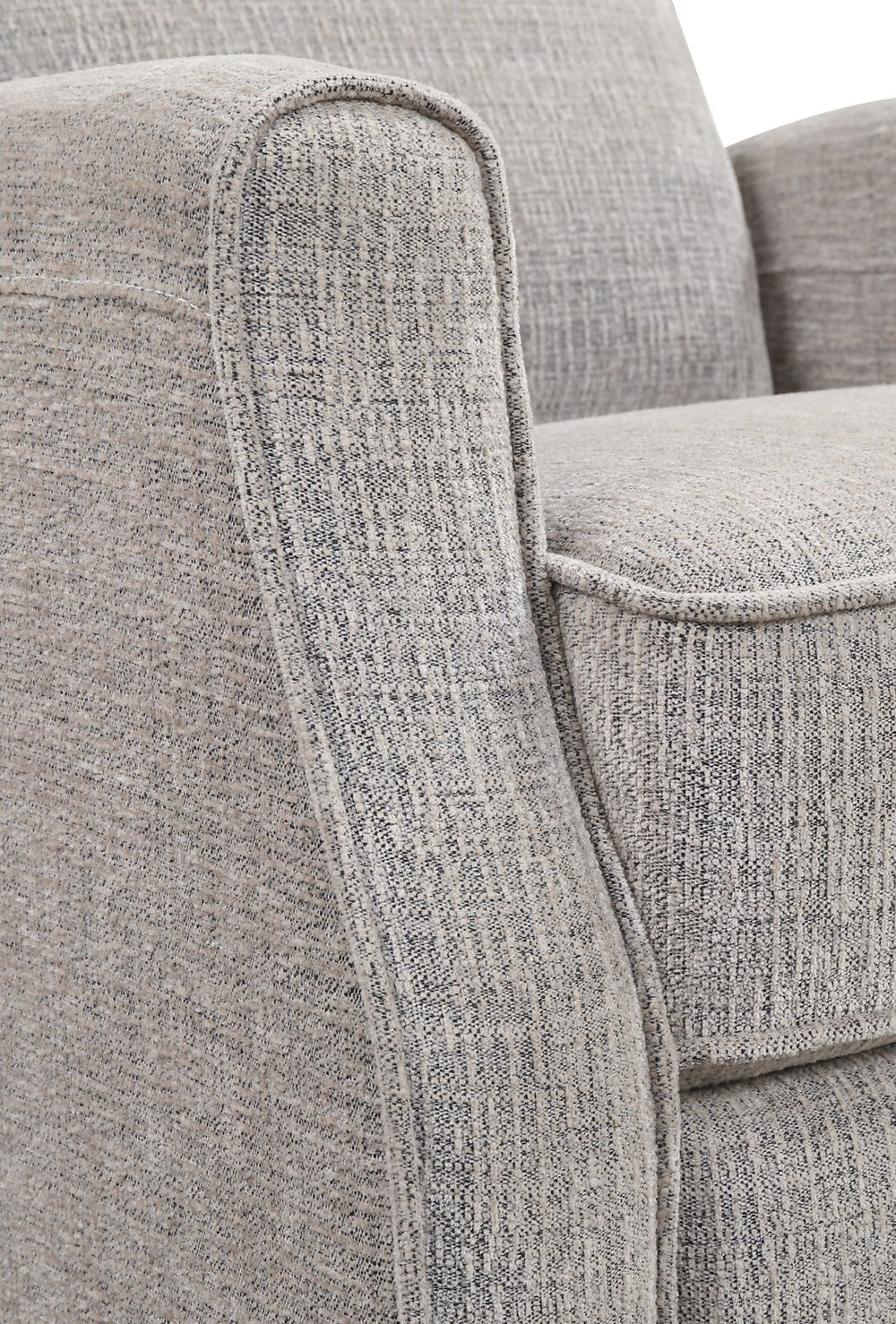 English Elm Wallace & Bay - Tan Swivel Gliding Recliner — Wheat Transitional Accent Chair, Easy-Care Engineered Wood Comfort, 30"W B2709P212441