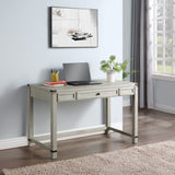 OSP Home Furnishings Baton Rouge Lift Desk Champagne Oak