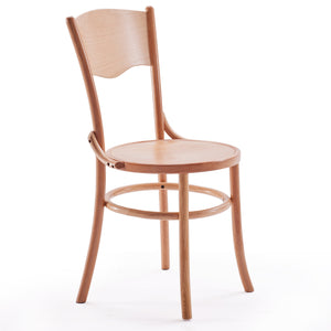 English Elm Solid Solid Wood Dining Chairs Set of 2 Rustic Farmhouse Mid Century Kitchen Seating, Fully Assembled Walnut T3623P408550