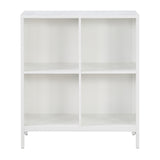 OSP Home Furnishings Ace 4 Cube Storage/Bookcase White