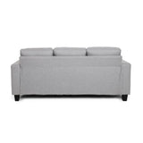 Christopher Knight Home® - Noble House - Bowden Three Seater Sofa with Wood Legs