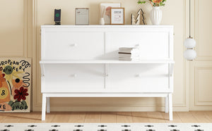 English Elm Queen Murphy Cabinet Bed Solid Pine Build with Usb Charging and Fold Out Desktop White W504S00168