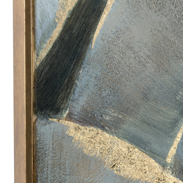 Crestview Collection Stylized Palms - Elegant Wall Decor By Crestview - Exquisite Chinese Art For A Tropical Touch   Cvbzwf132