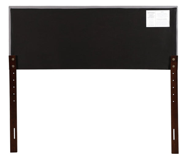 English Elm Super Nova King Headboard Button Tufted Faux Leather Panel Adjustable Height Bedroom B078112040