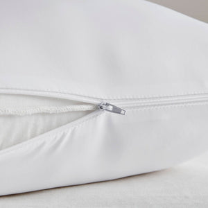 English Elm 1- Piece Full Body Cooling Pillow with Nylon Spandex Cover for Side Sleepers White B035P482973