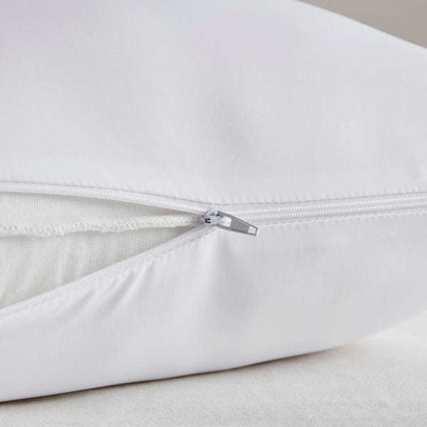 English Elm 1- Piece Full Body Cooling Pillow with Nylon Spandex Cover for Side Sleepers White B035P482973