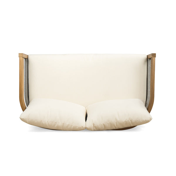 English Elm Christopher Knight Home® - Porto 4-Piece Outdoor Chat Set - Stylish Beige Cushions, Durable Weather-Resistant Design, Comfortable! N773P218420B_N773P218421B2