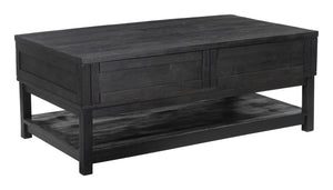 Surat Lift Top Coffee Table Black 109848 Zuo Modern