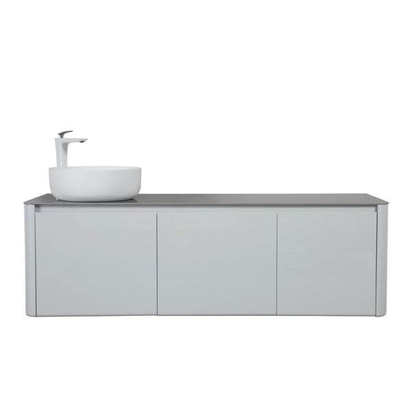 English Elm 72'' Double Sink Bathroom Vanity Stone Resin Top Soft Close Cabinet Spa Style W1920S00147