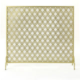 Christopher Knight Home® - Noble House - Ellias Single Panel Gold Iron Fire Screen