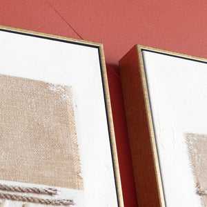 Crestview Collection Frayed Lines Wall Decor By Crestview - Elegant China Art Piece For Stylish Home Interiors Decor   Cvtop3503