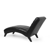 Christopher Knight Home® - Noble House - Stillmore Contemporary Channel Stitch Chaise Lounge