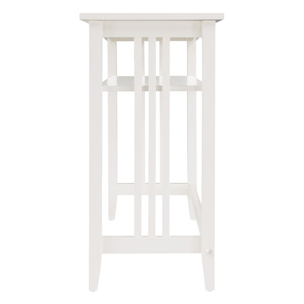 OSP Home Furnishings Sierra 36" Foyer Table White Finish