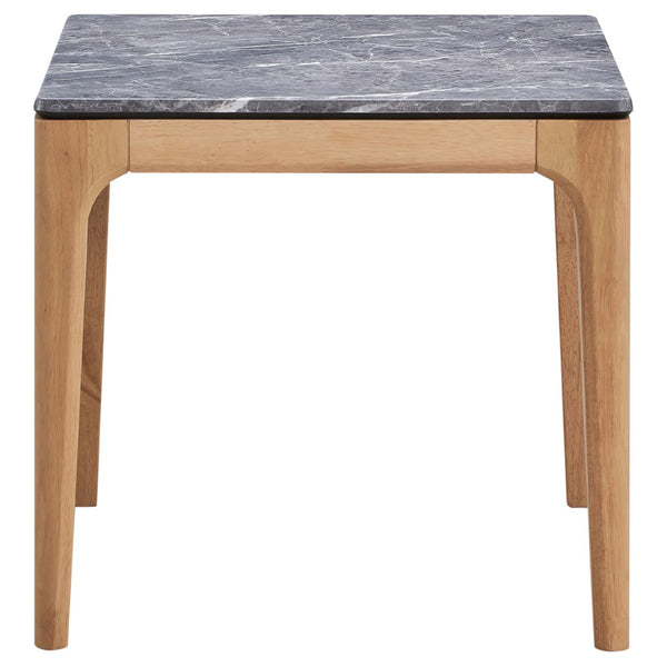 English Elm Fletcher Gloss White Lacquer Coffee and End Table Set for Modern Living Rooms B062S01648