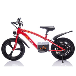 English Elm 24v Kids Electric Dirt Bike 300w Motor 16in Pneumatic Tires Adjustable Seat Ages 5 to 12 Red W1578P335446
