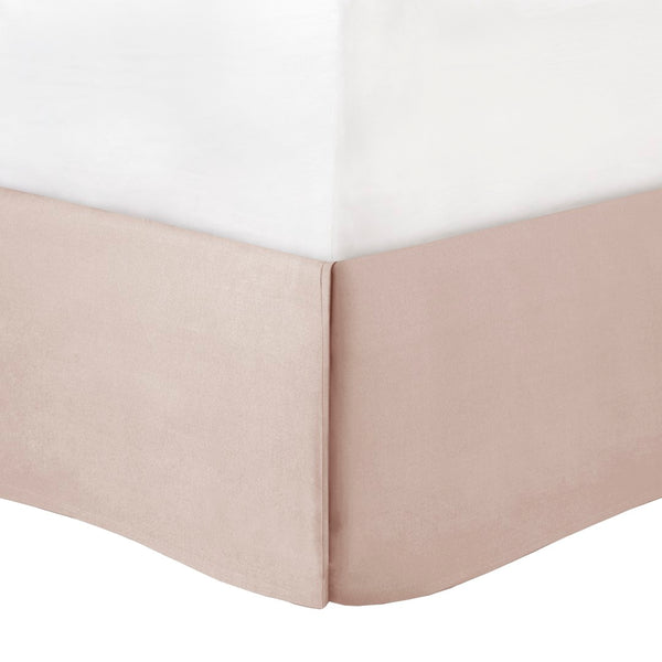 English Elm 7-piece King Tufted Pleated Comforter Set with Shams Bed Skirt Decorative Pillows B035P463181