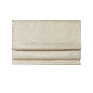English Elm Printed Faux Silk Room Darkening Cordless Roman Shade with Thermal Foam Backing, OEKO-TEX Certified Elegance Ivory 6.36 L x 11.42 W x 7.48 H B03598304