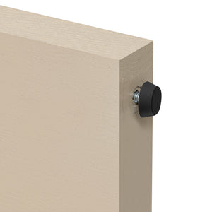 English Elm TREXM Rustic Console Table with Fluted Drawers, Solid Wood Veneer Entryway Table, 60.6"L x 18.9"W Apricot N715P290573A