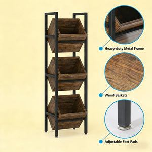 English Elm Stable Freestanding Wine Rack 36 Bottle Metal Wood Industrial Bar Storage T3971P449827