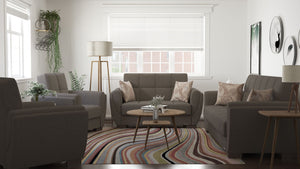 English Elm Primenest Skyhaven Convertible Armchair With Storage - Stylish, Space-Saving Sleeper For Small Areas B030P286173-GIGA