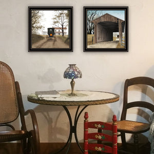 English Elm Trendy Decor 4u Billy Jacobs Headin Home 2 Piece Framed Rustic Wall Art Set B067P256608