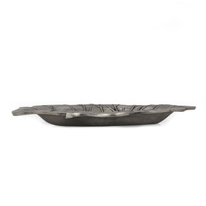 English Elm Christopher Knight Home® - Platter Elegant Oval Aluminum & Glass Serving Tray with Floral Motif, Chills or Heats, Handwash Only (16.5") 71639.00