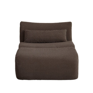 English Elm Loveseat Corduroy Cloud Couch Modular Boneless Design for Relaxed Living Spaces Brown W2339P461287