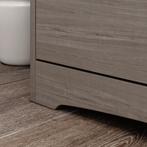 English Elm 4-Drawer Chest In Elegant Brown Finish - Stylish Storage Solution For Any Room, Compact & Durable B356P367766