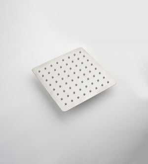 English Elm High Pressure Square Rain Shower Head Stainless Steel Spa Grade Full Body Coverage Brushed Nickel W127264835