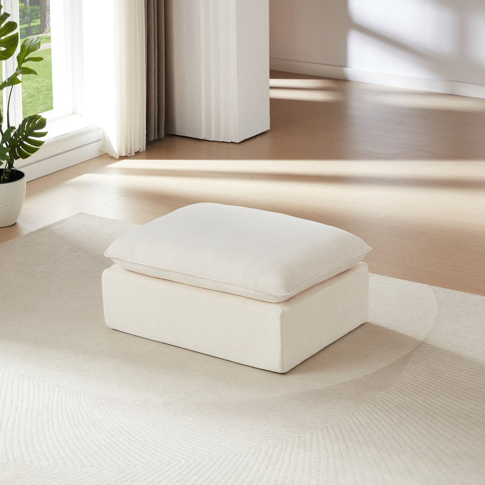 English Elm Modern Chenille Cloud Sofa - Stylish, Modular Comfort For Living Rooms, Apartments, And Offices W3396P388631