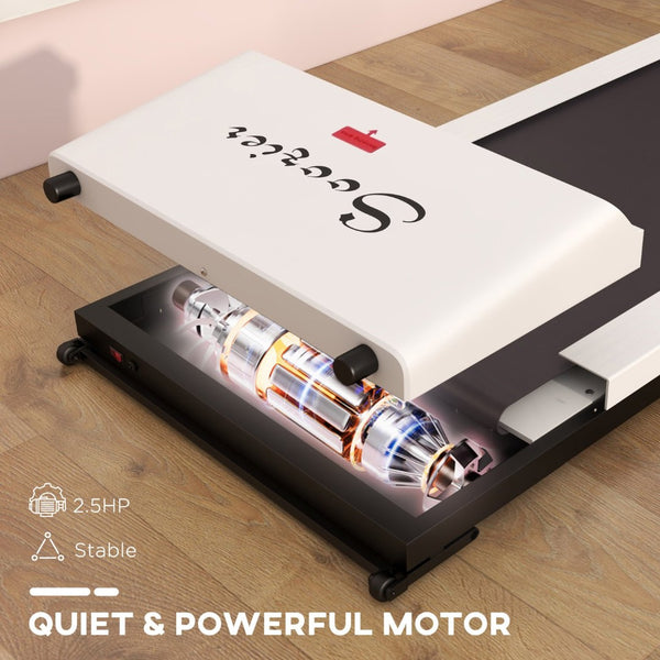 English Elm Soozier Walking Pad Treadmill Slim Portable Under Desk Design with Led and Remote W2225P200742