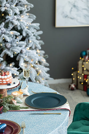 English Elm 8 Pack Plastic Charger Plates - Stylish 13" Table Decor For Events, Parties & Everyday Dining W2078P234114