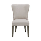 Madison Park Signature Helena Traditional Dining Side Chair MPS100-0115 Cream/Grey