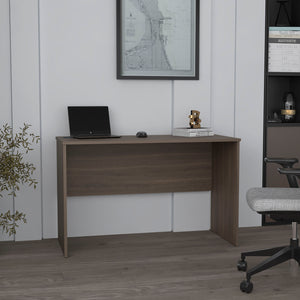 English Elm Malibu Modern 47.2" Study Desk for Home Office — Spacious, Sturdy Particle Board Workspace with Easy Assembly Grey 22.8 L x 66 W x 9 H B070P254771