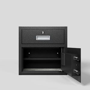 English Elm Steel Security Safe With Electronic Keypad - Heavy-Duty Protection For Cash, Jewelry, And Documents W396P278373-GIGA