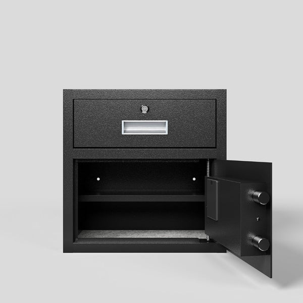 English Elm Steel Security Safe With Electronic Keypad - Heavy-Duty Protection For Cash, Jewelry, And Documents W396P278373-GIGA