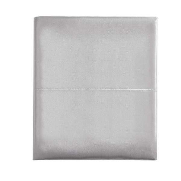 English Elm 4 Luxury Satin Twin Sheet Set - 100% Polyester, Soft Smooth 90g Finish, Deep Pocket Fit & Breathable Comfort LIGHT GREY 11.81 L x 9.84 W x 3.15 H B035P319697